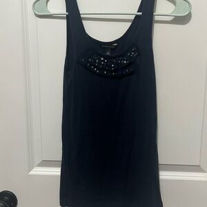Navy tank Banana Republic